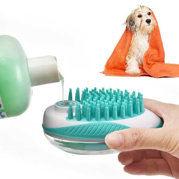 Dog Bath Brush Comb Massage Brush