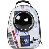 Breathable Space Capsule Astronaut Bubble Travel Bag Transport Carrying Cute Small Dog Carrier Backpack