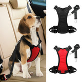 Dog Car Seat Belt Mesh and Harness