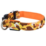 LED Dog Collar  Camouflage Style