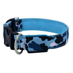 LED Dog Collar  Camouflage Style