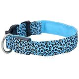 3 mode Leopard LED Dog Collar