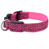 3 mode Leopard LED Dog Collar