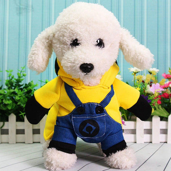 Minions Cosplay Dog Clothes