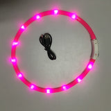 USB Rechargeable  LED Light Luminous Dog Collar